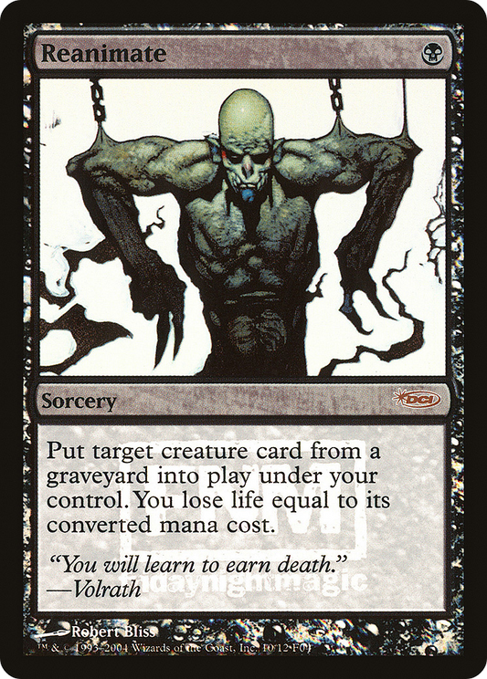 Reanimate (F04-010) - Friday Night Magic 2004 Foil