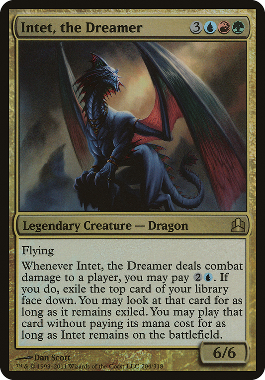 Intet, the Dreamer (OCMD-204) - Commander 2011 Oversized Foil