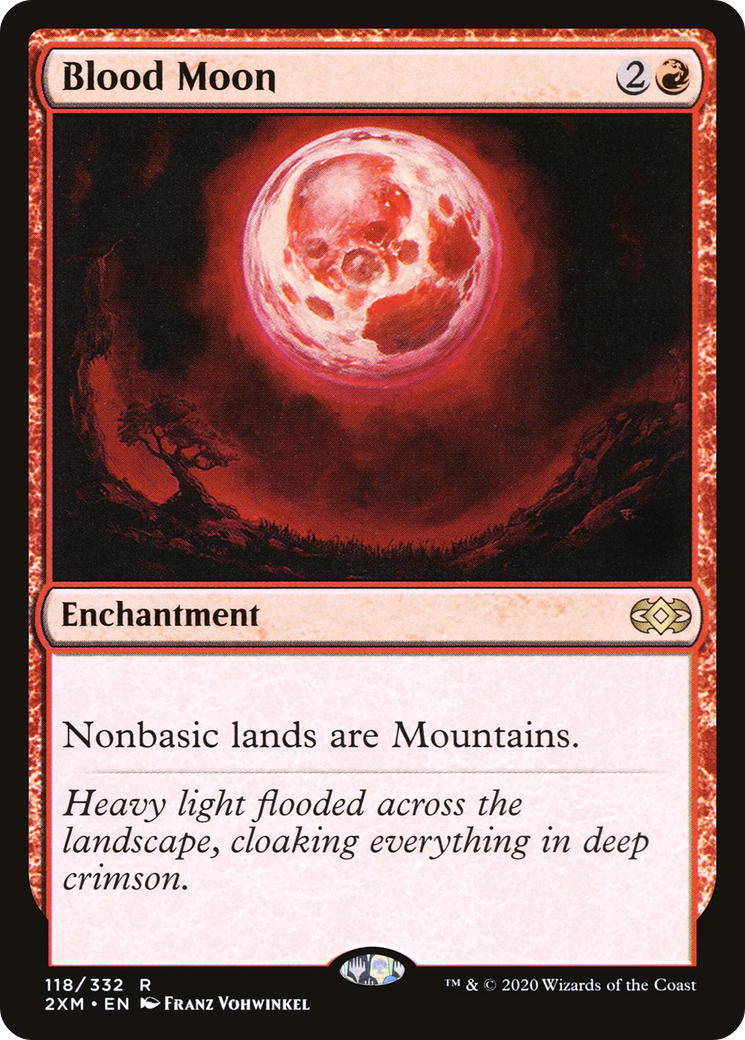 Blood Moon (2XM-118) - Double Masters Foil