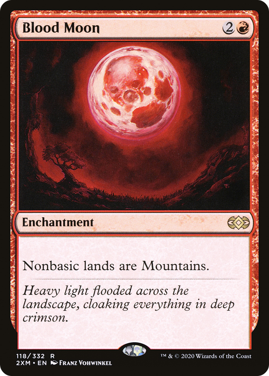 Blood Moon (2XM-118) - Double Masters Foil