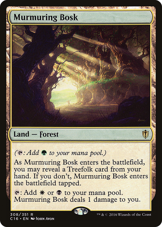 Murmuring Bosk (C16-308) - Commander 2016