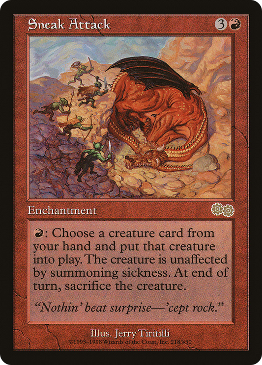 Sneak Attack (USG-218) - Urza's Saga