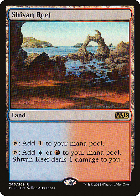 Shivan Reef (M15-246) - Magic 2015 Foil