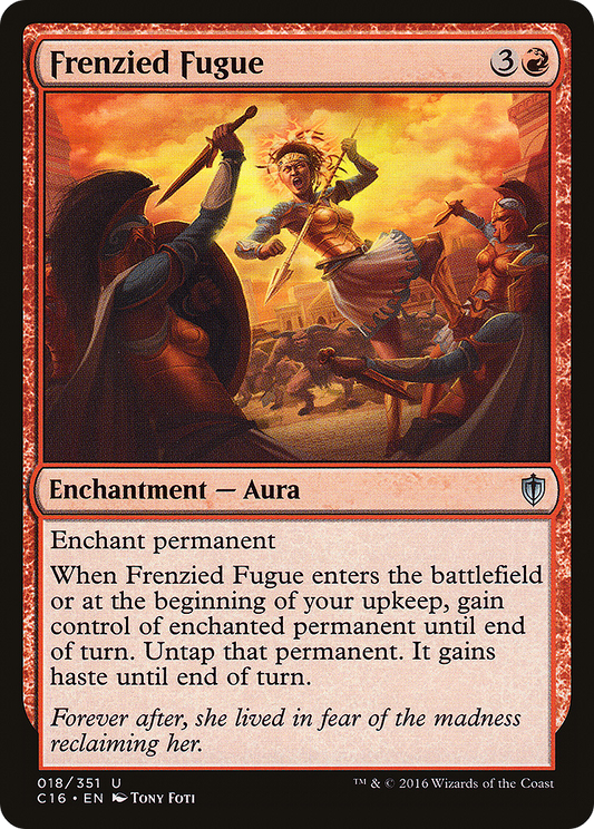 Frenzied Fugue (C16-018) - Commander 2016