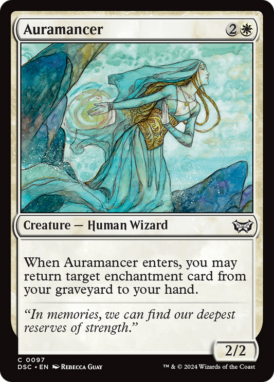 Auramancer (DSC-097) - Duskmourn: House of Horror Commander