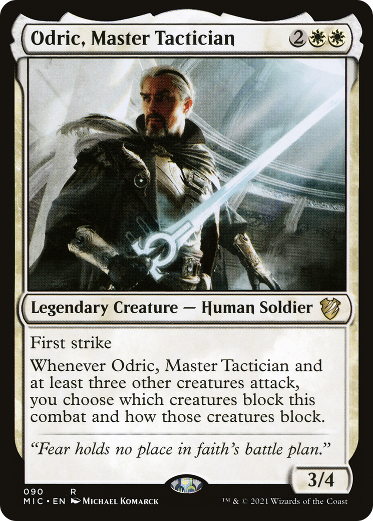 Odric, Master Tactician (MIC-090) - Midnight Hunt Commander