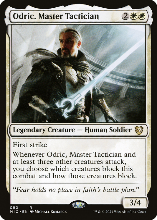 Odric, Master Tactician (MIC-090) - Midnight Hunt Commander