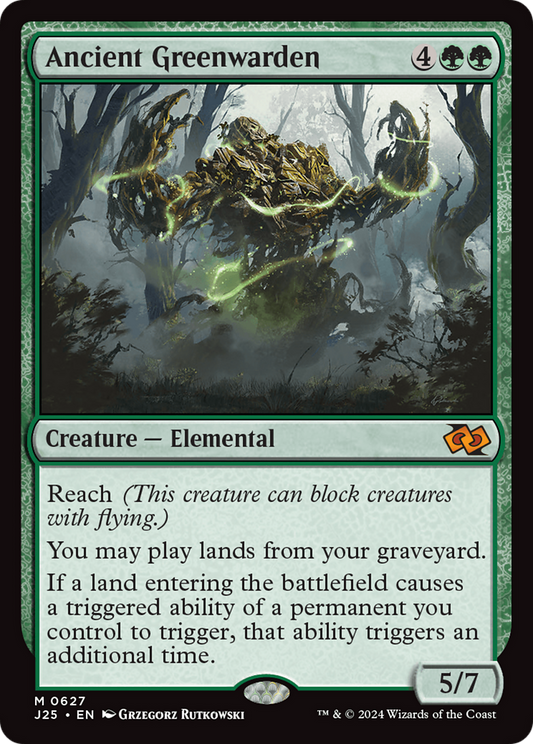 Ancient Greenwarden (J25-627) - Foundations Jumpstart Foil