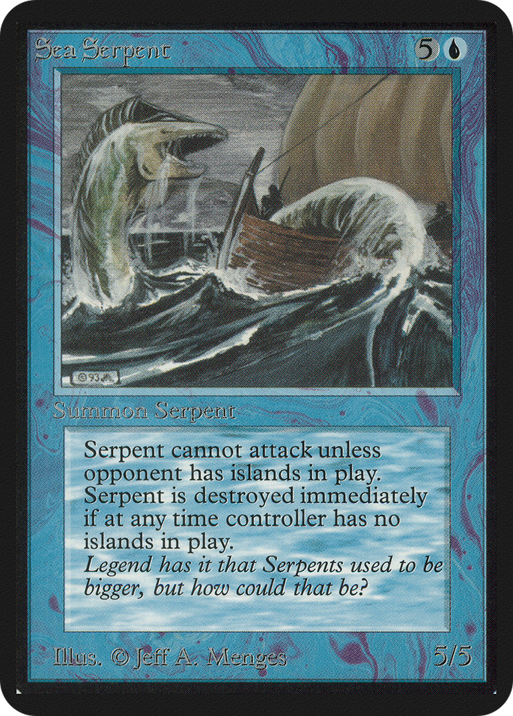 Sea Serpent (LEA-076) - Limited Edition Alpha