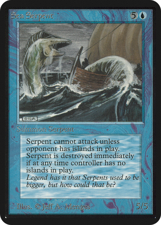 Sea Serpent (LEA-076) - Limited Edition Alpha