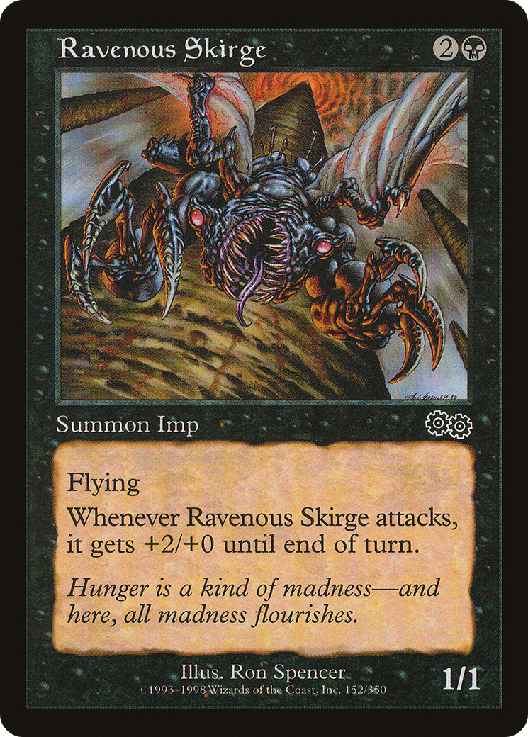 Ravenous Skirge (USG-152) - Urza's Saga