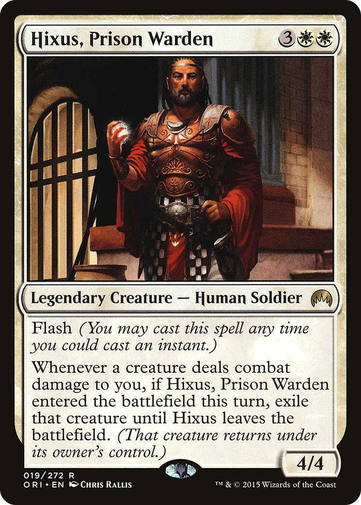 Hixus, Prison Warden (ORI-019) - Magic Origins