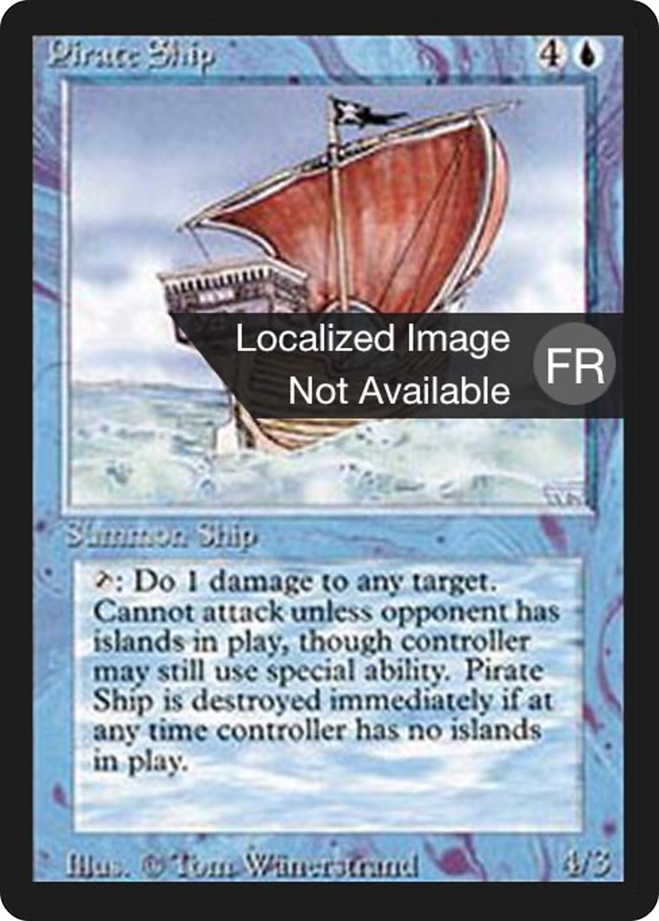 Pirate Ship (FBB-072) - Foreign Black Border