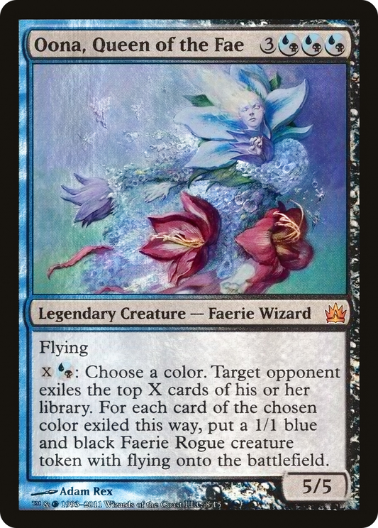 Oona, Queen of the Fae (V11-008) - From the Vault: Legends Foil