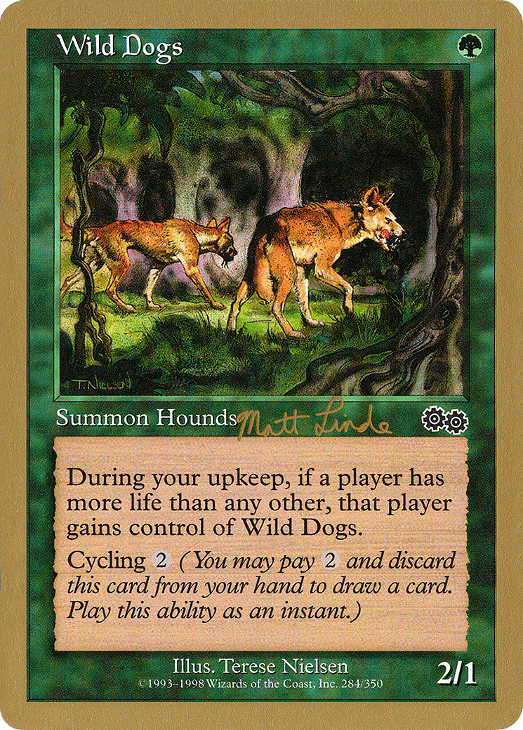 Wild Dogs (WC99-ML284) - World Championship Decks 1999