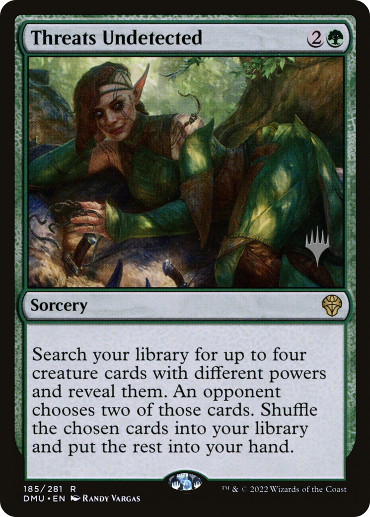 Threats Undetected (PPDMU-185P) - Dominaria United Promos (Promo Pack)