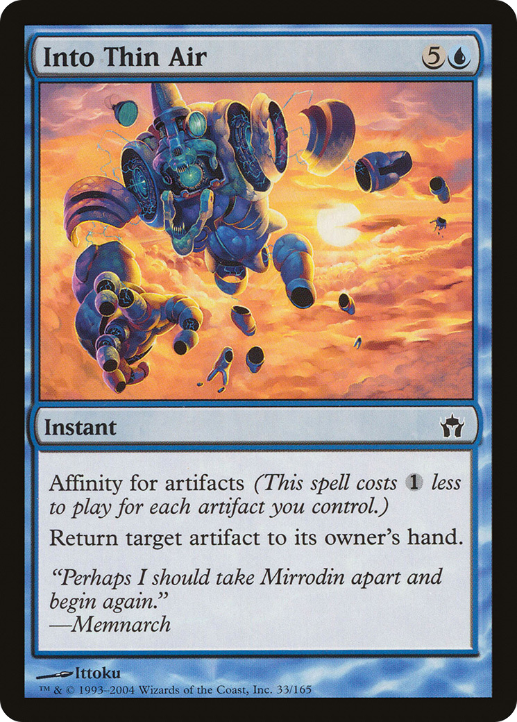 Into Thin Air (5DN-033) - Fifth Dawn Foil