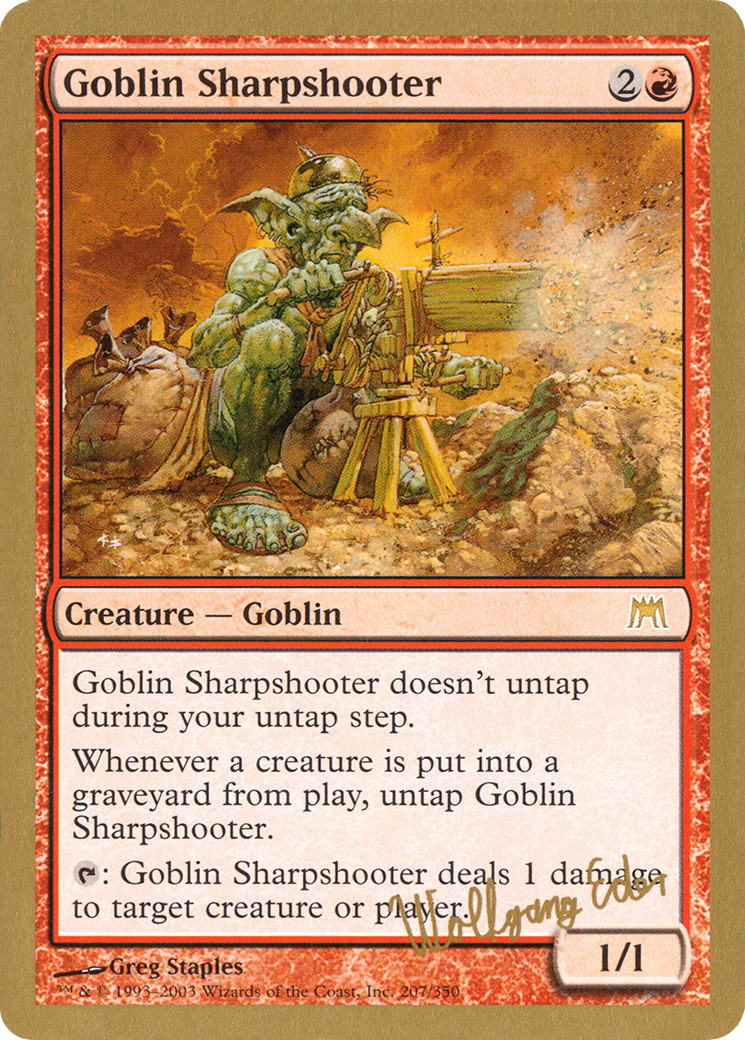 Goblin Sharpshooter (WC03-WE207) - World Championship Decks 2003