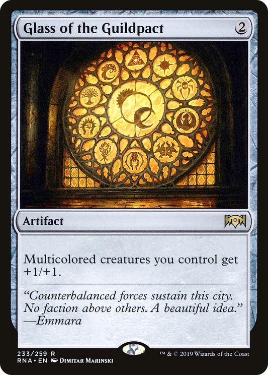 Glass of the Guildpact (RNA-233) - Ravnica Allegiance