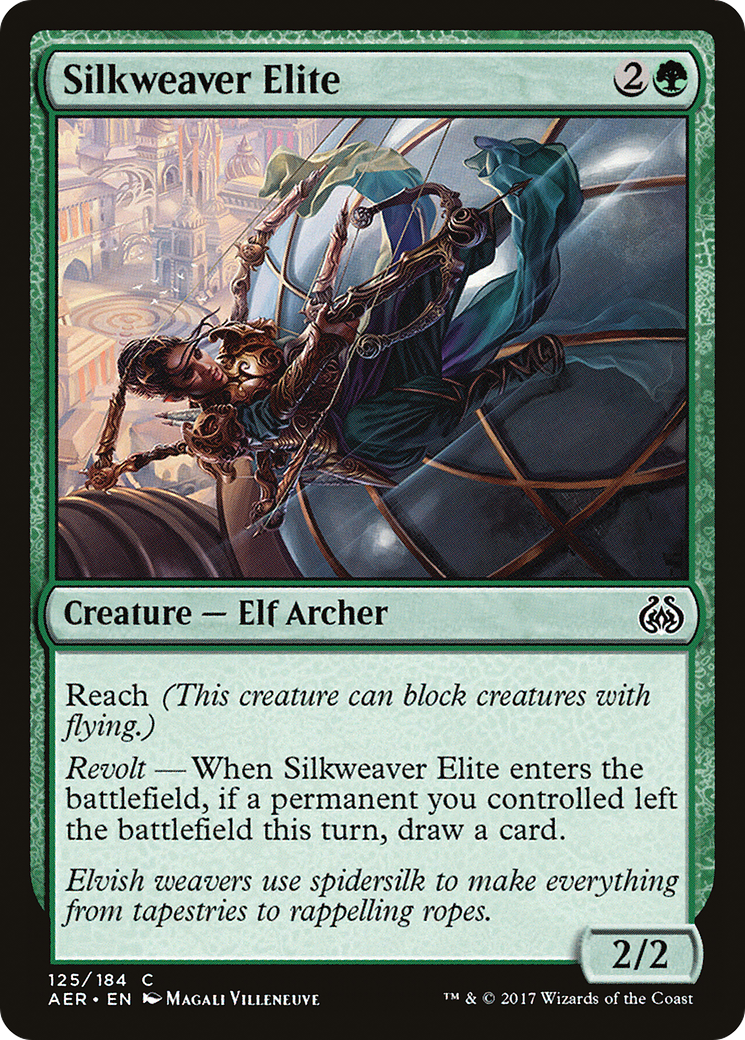 Silkweaver Elite (AER-125) - Aether Revolt Foil