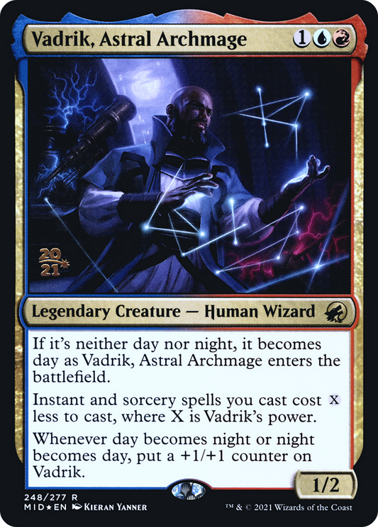 Vadrik, Astral Archmage (PMID-248S) - Innistrad: Midnight Hunt Promos Foil