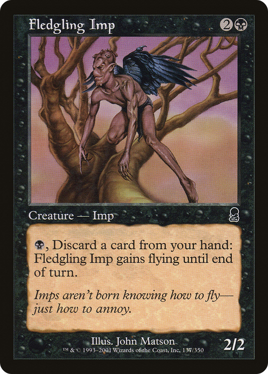 Fledgling Imp (ODY-137) - Odyssey Foil