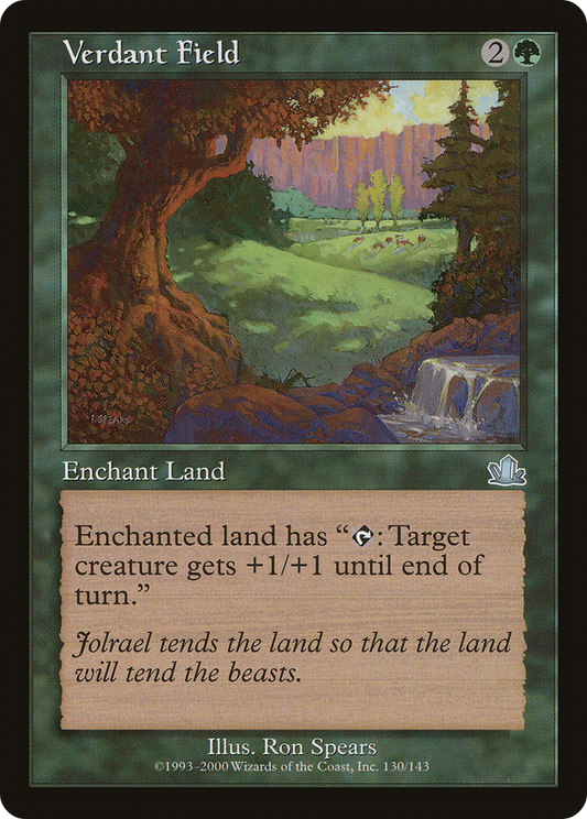 Verdant Field (PCY-130) - Prophecy Foil