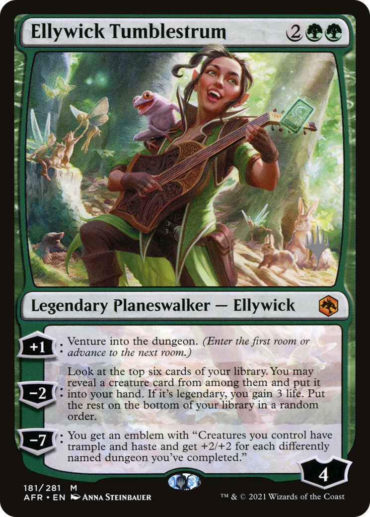 Ellywick Tumblestrum (PPAFR-181P) - Adventures in the Forgotten Realms Promos Foil (Promo Pack)