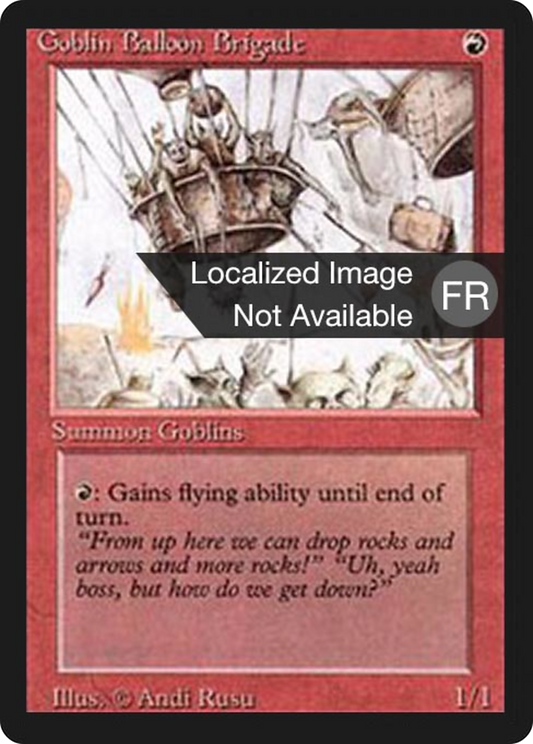 Goblin Balloon Brigade (FBB-154) - Foreign Black Border