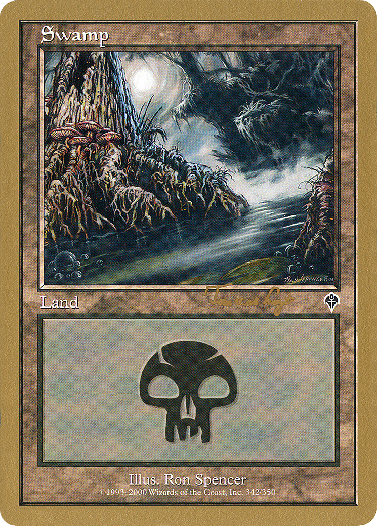 Swamp (WC01-TVDL342) - World Championship Decks 2001