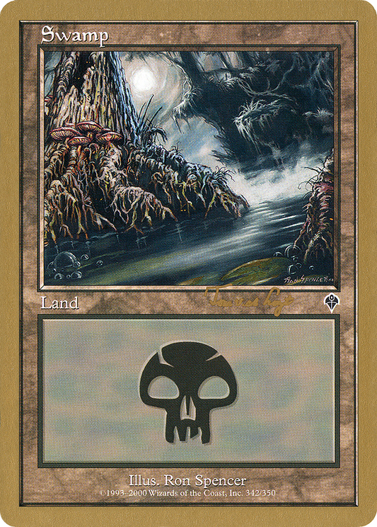 Swamp (WC01-TVDL342) - World Championship Decks 2001