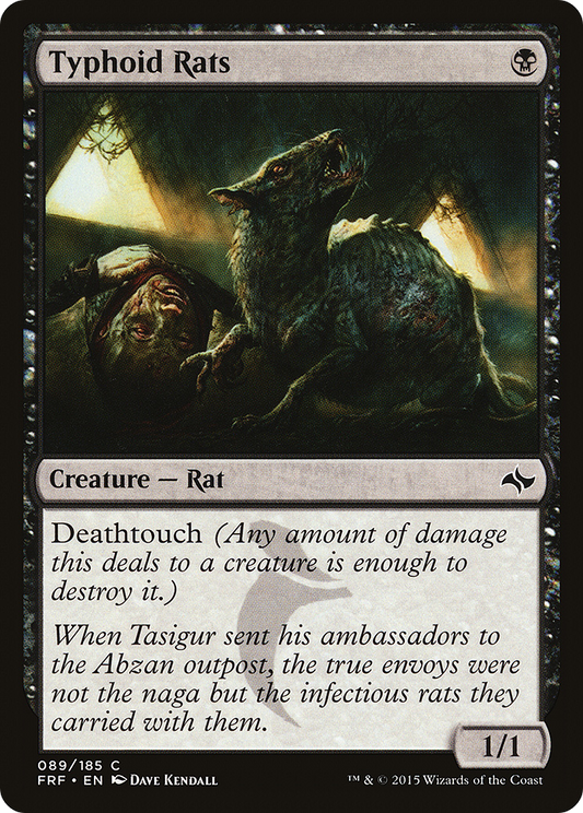 Typhoid Rats (FRF-089) - Fate Reforged