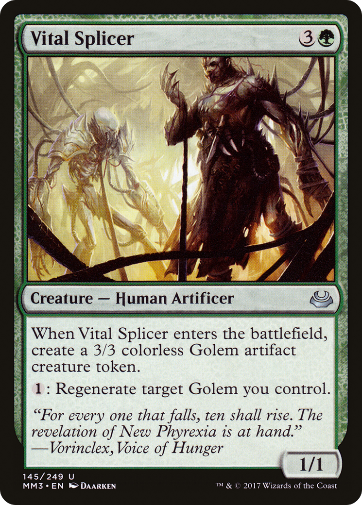 Vital Splicer  (MM3-145) - Modern Masters 2017 Foil