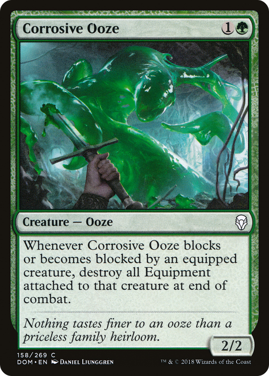 Corrosive Ooze (DOM-158) - Dominaria