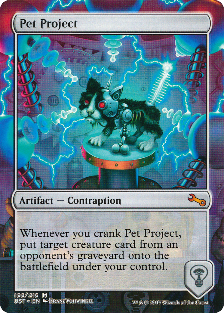 Pet Project  (Borderless)(UST-198) - Unstable Foil