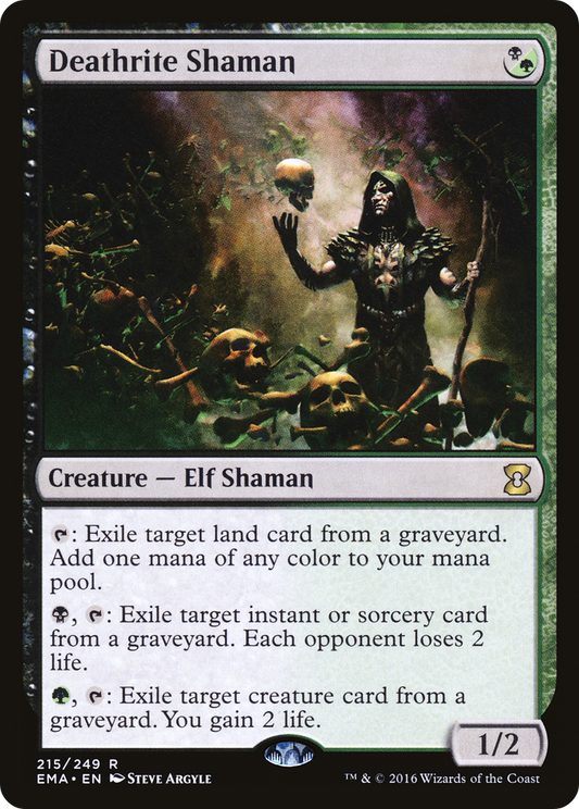 Deathrite Shaman (EMA-215) - Eternal Masters Foil