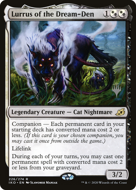 Lurrus of the Dream-Den (PIKO-226P) - Ikoria: Lair of Behemoths Promos: (companion) Foil