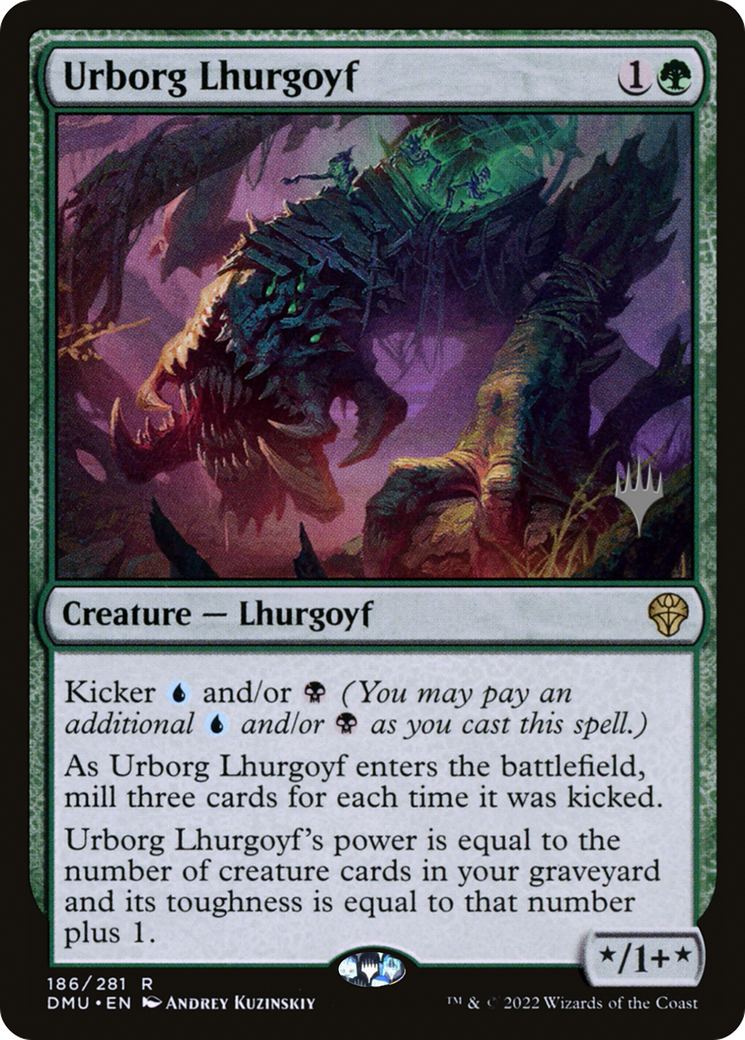 Urborg Lhurgoyf (PPDMU-186P) - Dominaria United Promos (Promo Pack) Foil