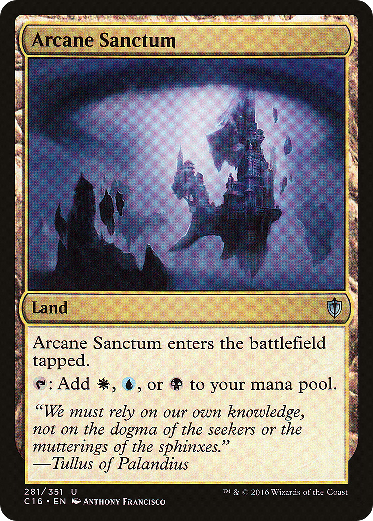 Arcane Sanctum (C16-281) - Commander 2016