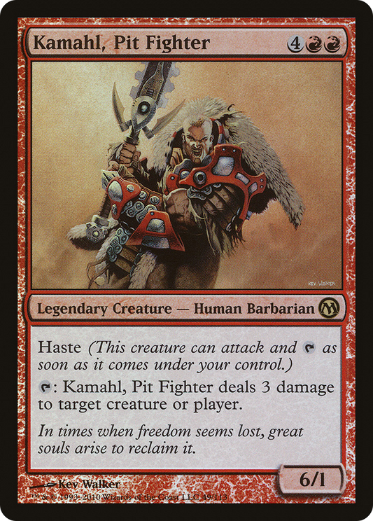 Kamahl, Pit Fighter (DPA-049) - Duels of the Planeswalkers Foil