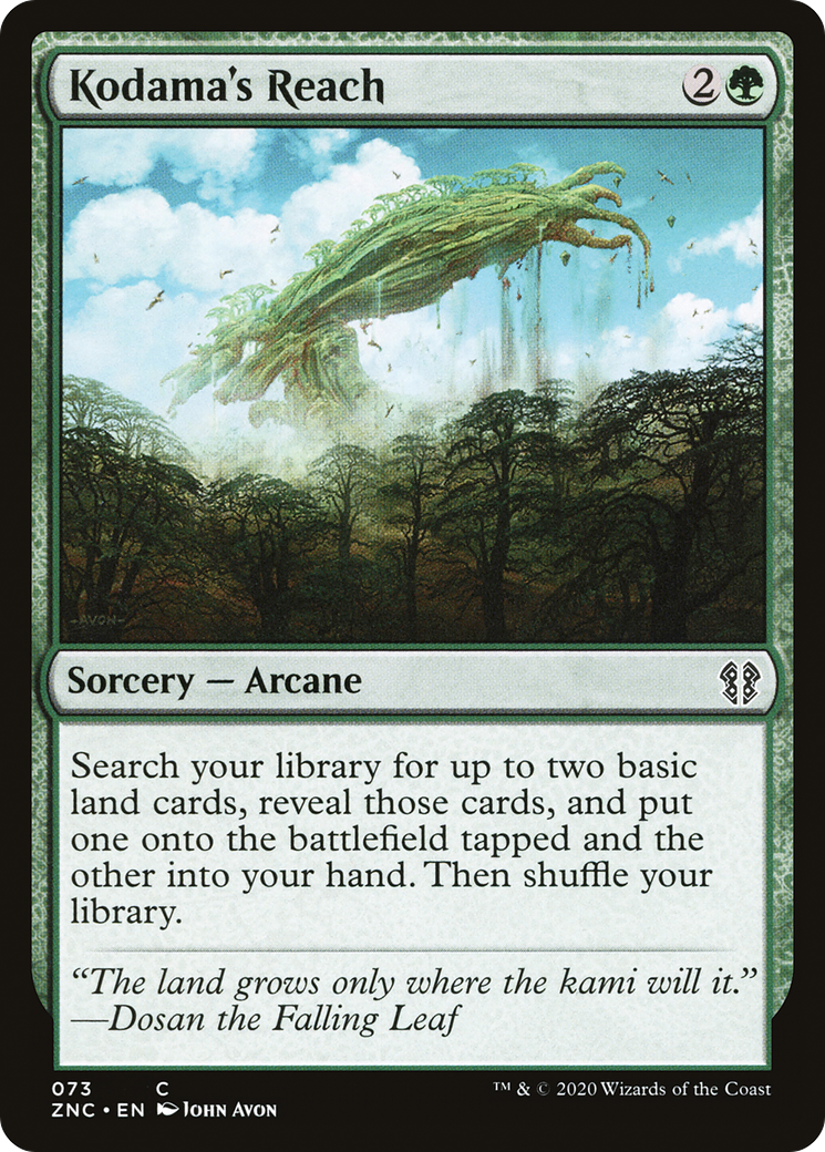 Kodama's Reach (ZNC-073) - Zendikar Rising Commander