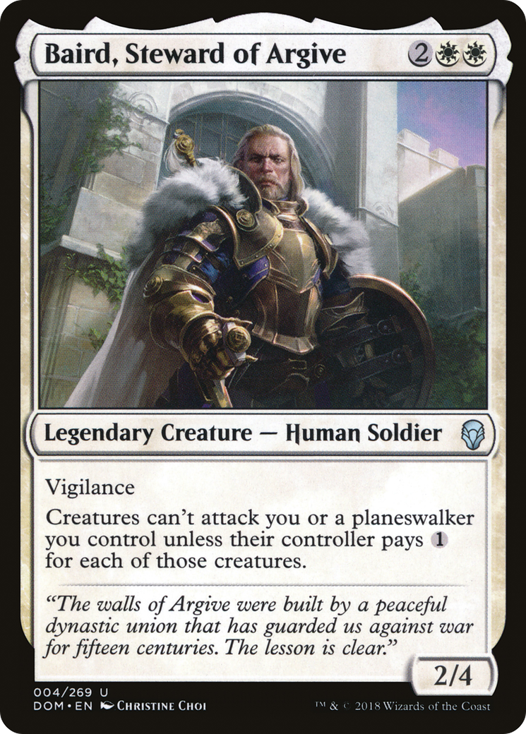 Baird, Steward of Argive (DOM-004) - Dominaria