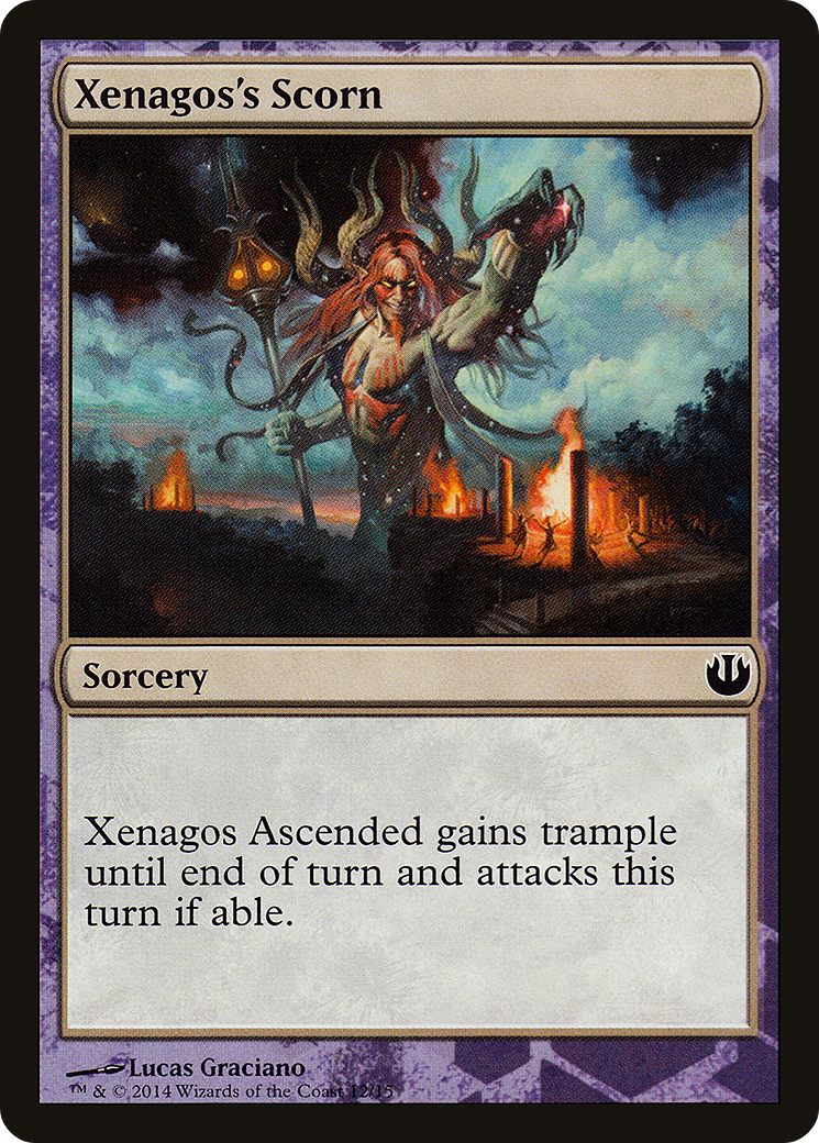 Xenagos's Scorn (TDAG-012) - Defeat a God