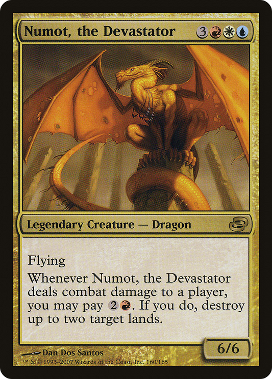 Numot, the Devastator (PLC-160) - Planar Chaos Foil