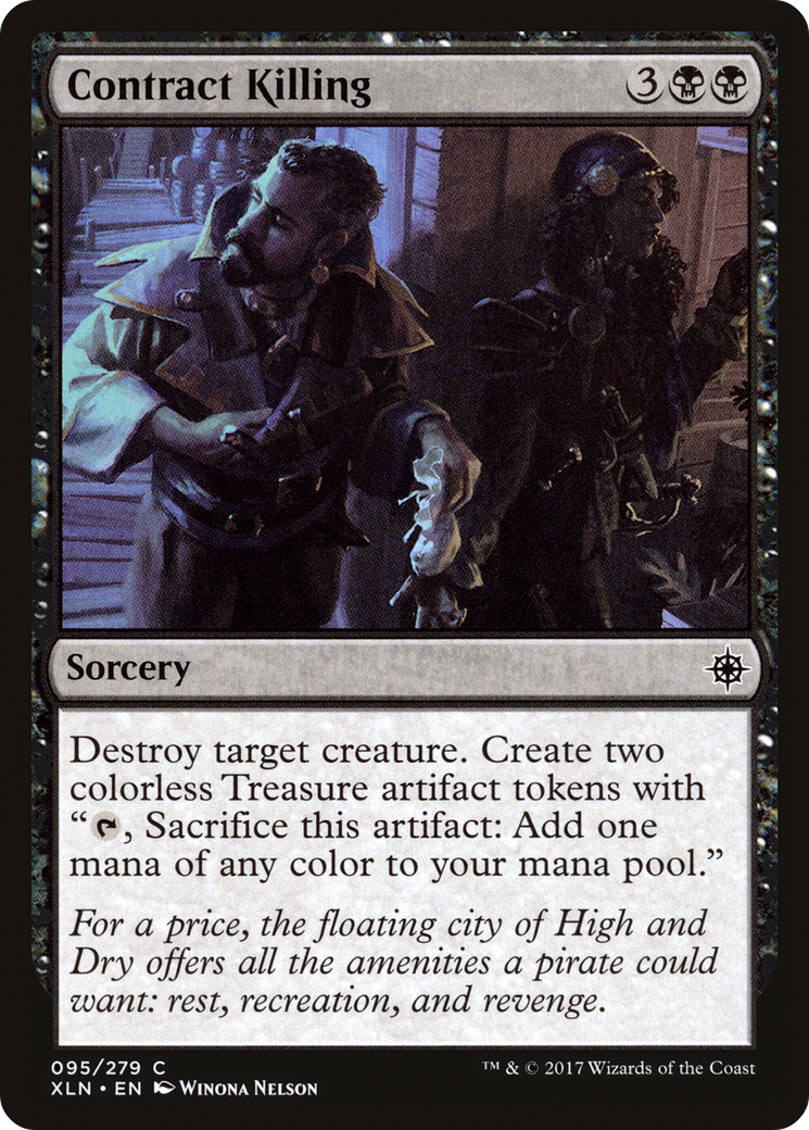 Contract Killing  (XLN-095) - Ixalan Foil