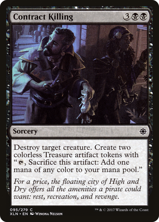 Contract Killing  (XLN-095) - Ixalan Foil