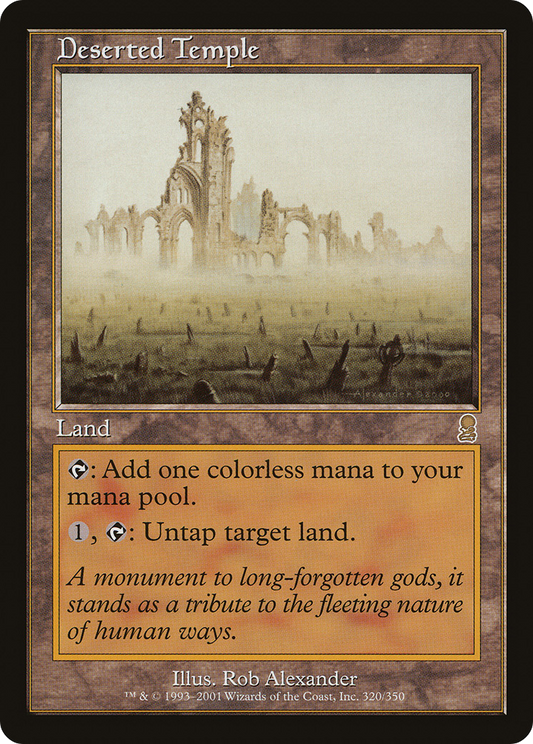 Deserted Temple (ODY-320) - Odyssey Foil