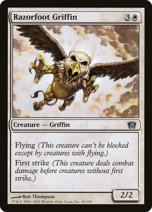 Razorfoot Griffin (8ED-36★) - Eighth Edition Foil