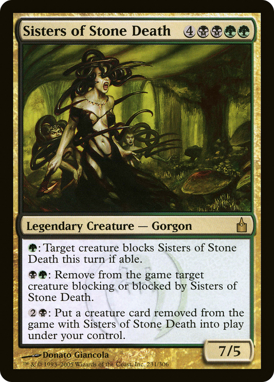 Sisters of Stone Death (RAV-231) - Ravnica: City of Guilds Foil