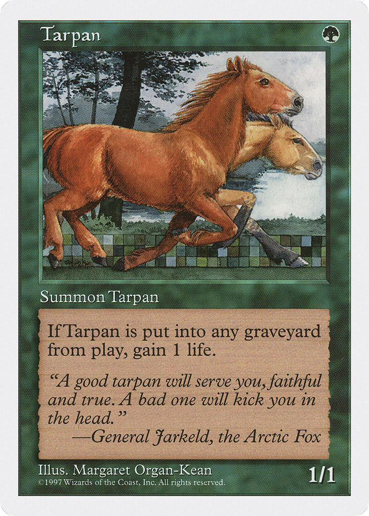 Tarpan (5ED-330) - Fifth Edition